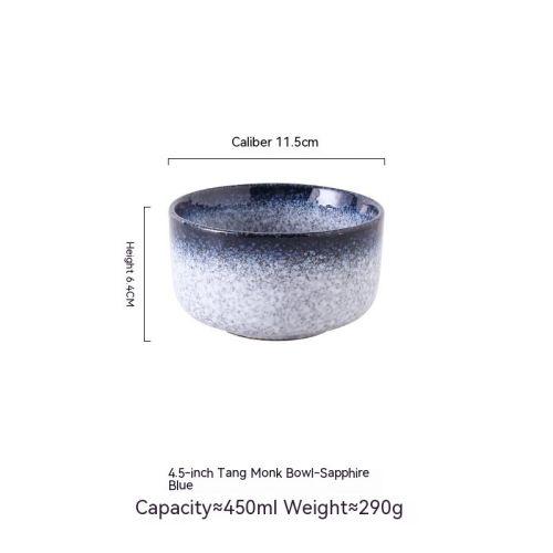 Ceramic Bowl Dining Bowl Salad Bowl Household Tableware Restaurant