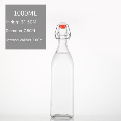 Transparent Sealed Storage Wine Fermentation Jar