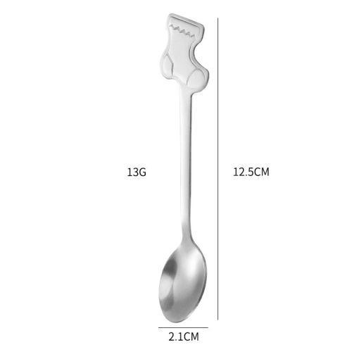 Creative Coffee Holiday Gift Box Stainless Steel Christmas Tableware Spoon