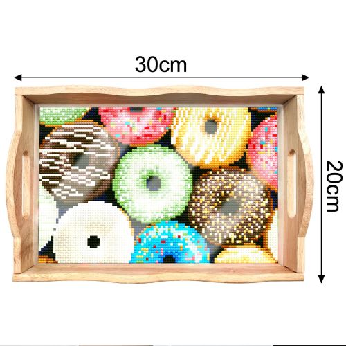 New Diamond Painting Dinner Plate DIY Handmade