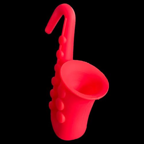 Horn Saxophone Shape Silicone Pot Cover Raised Overflow Preventer