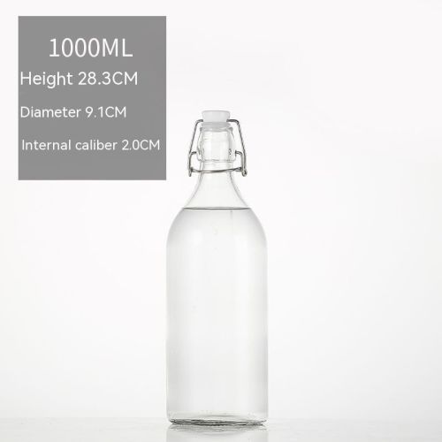 Transparent Sealed Storage Wine Fermentation Jar